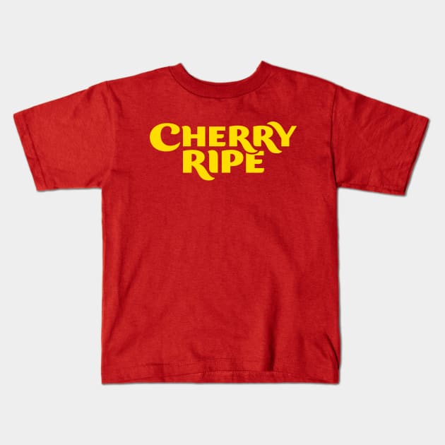 Cherry Ripe Kids T-Shirt by Toby Wilkinson